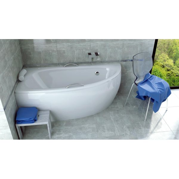 Vasca Da Bagno Ad Angolo Vasca Da Bagno Acrilica 150*70 Cm Bagno Vasche Da Bagno Ad Angolo Bianco-image
