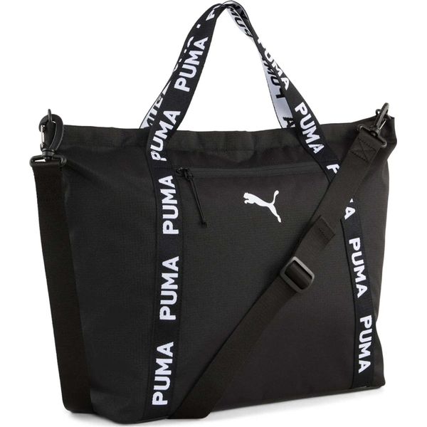 Puma Borsa Shopper Borsa A Tracolla At Ess Shopper Puma Black Nero-image