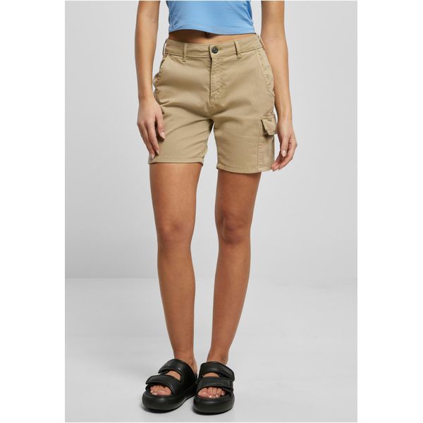 Urban Classics - Pantaloncini A Vita Alta Da Donna Unionbeige - 31-image