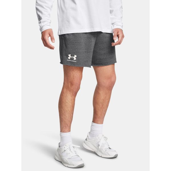 Under Armour Rival Terry 6Inch Shorts Grigio S Uomo Grigio S-image