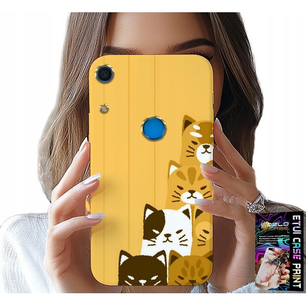 Custodia Per Huawei Y6S - Love Cat, Disegni Con Gatti, Custodia + Vetro-image