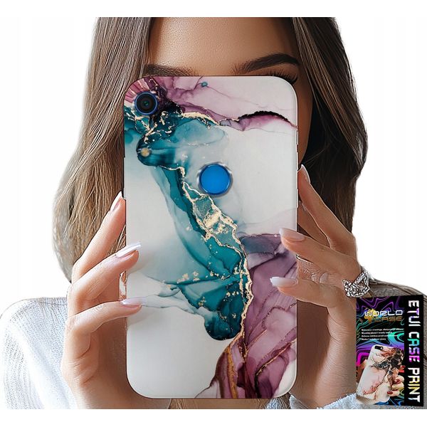 Custodia Per Huawei Y6S - Elegante Custodia Da Donna In Marmo Alla Moda-image