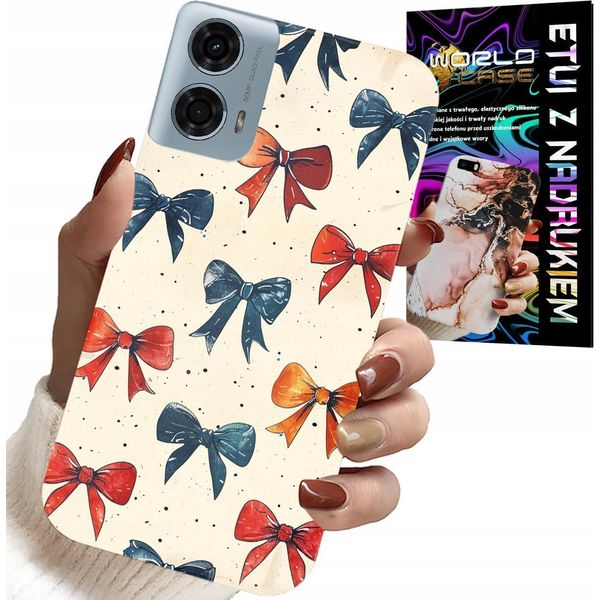 Custodia Per Motorola Moto G35 - Nastri Colorati Nastro Motivi Alla Moda-image