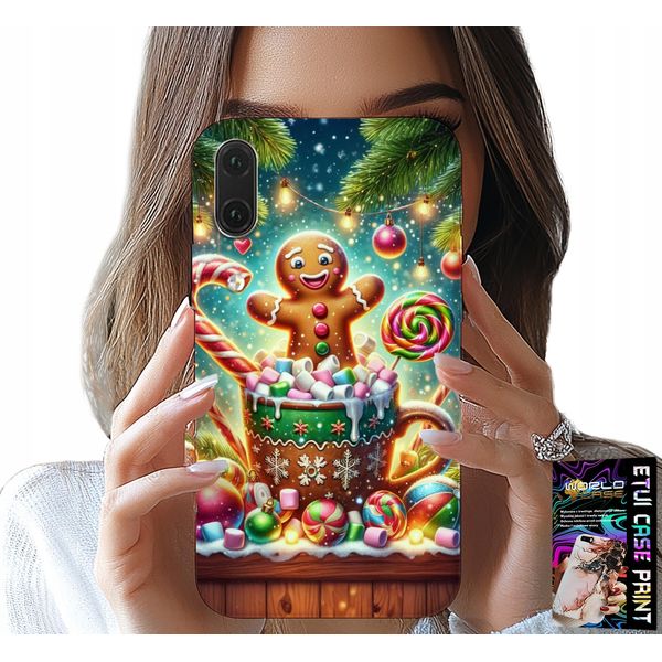 Custodia Per Huawei P20 - Pan Di Zenzero Pan Di Zenzero Natalizio Motivi + Vetro-image