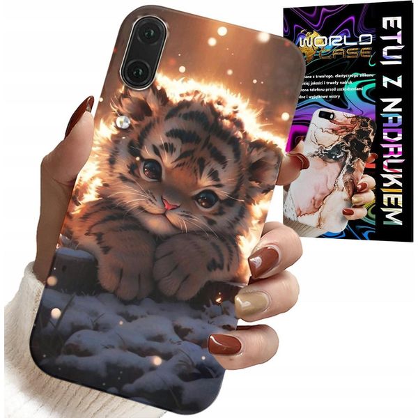Custodia Per Huawei P20 - Con Stampa Tigroccino Carino Custodia Case-image