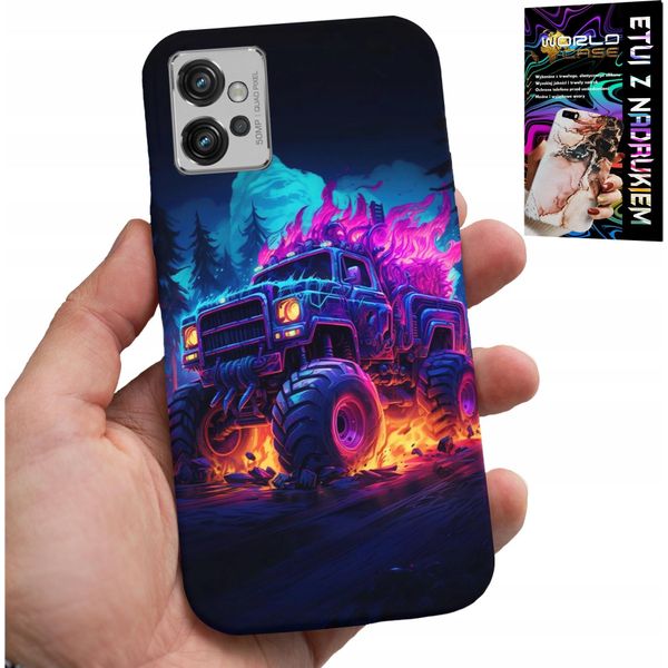 Custodia Per Motorola G32 - Monstertruck Mega Truck Design Case-image