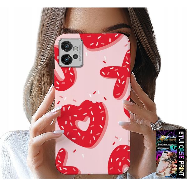 Custodia Per Motorola G32 - Modelli Femminili E Alla Moda Xoxo Cuore + Pellicola Protettiva-image