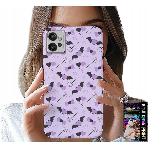Custodia Per Motorola G32 - Modelli Alla Moda Forche Cuori Fiocchi Fiocco-image