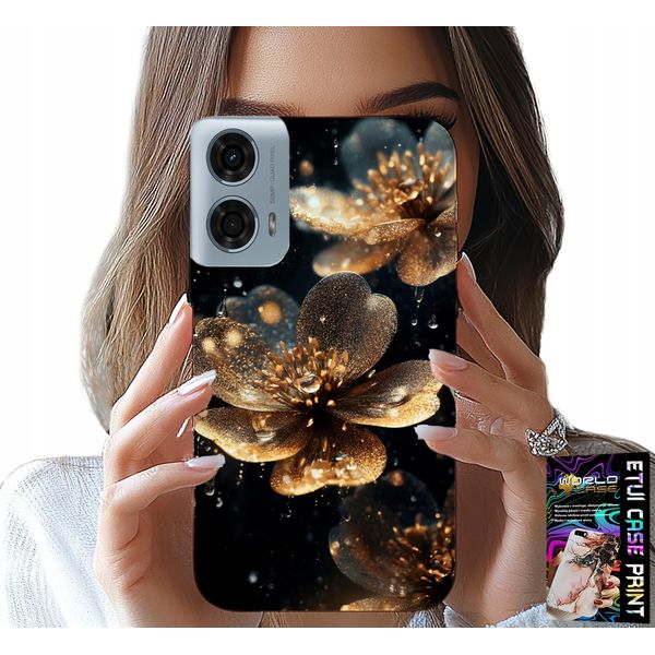 Custodia Per Motorola Moto G35 - Bellissimi Motivi Floreali, Cover Posteriori, Custodia-image