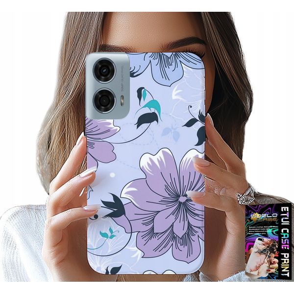 Custodia Per Motorola Moto G35 - Fiori Motivi Floreali Alla Moda Cover-image