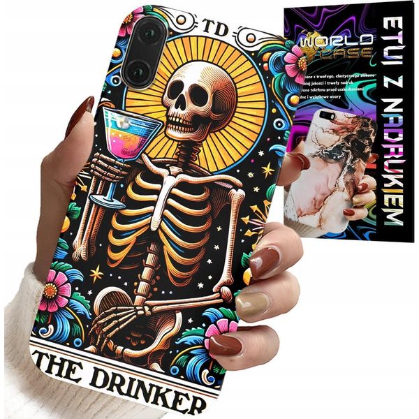 Custodia Per Huawei P20 - The Drinker Alko Winko Drink Modelli Case-image