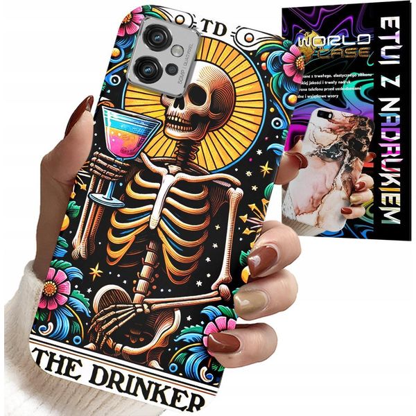 Custodia Per Motorola G32 - The Drinker Alko Winko Drink Modelli Case-image