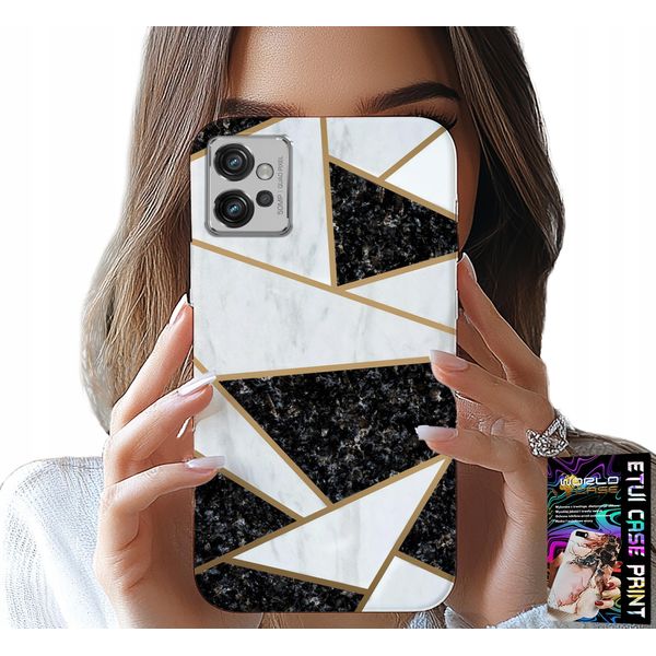 Custodia Per Motorola G32 - Custodia Elegante E Alla Moda + Pellicola Protettiva-image