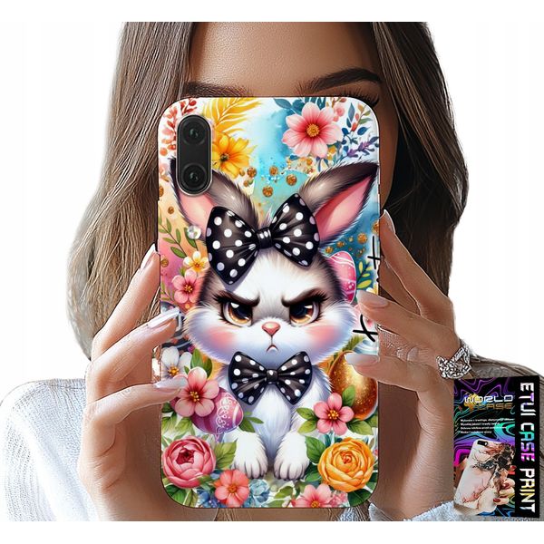 Custodia Per Huawei P20 - Coniglio Pasquale, Lepre, Uova + Vetro-image