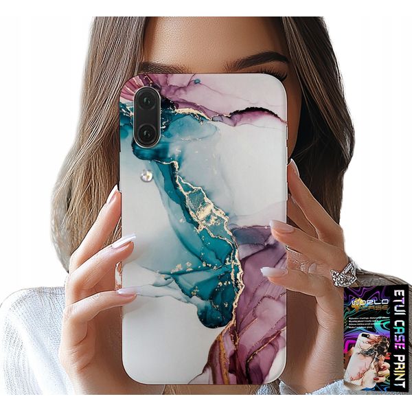 Custodia Per Huawei P20 - Elegante Marmorizzata Alla Moda Femminile-image