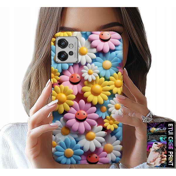 Custodia Per Motorola G32 - Fiori Colorati, Margherite Custodia Case-image