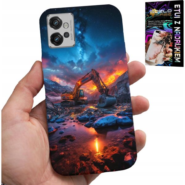 Custodia Per Motorola G32 - Trattore Agricolo Fattoria Coltivazione-image