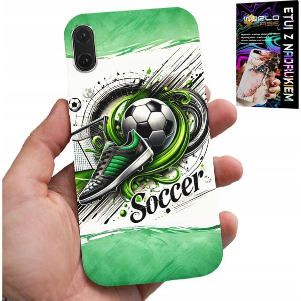 Custodia Per Huawei P20 - Calcio, Calcio Palla Custodia + Vetro-image