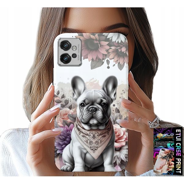 Custodia Per Motorola G32 - Bulldog Bulldog Cani Razze Canine Schiena-image