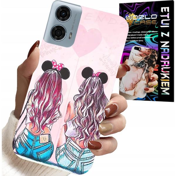 Custodia Per Motorola Moto G85 5G - Modello Per Le Migliori Amiche Amiche-image