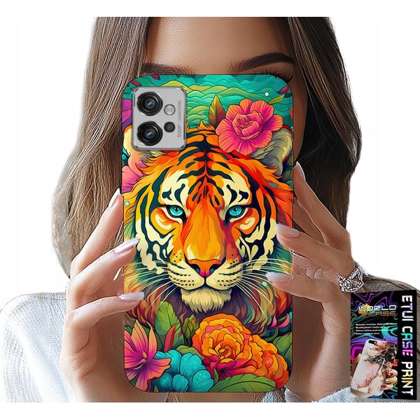 Custodia Per Motorola G32 - Motivi Animali Tigre Tigroccino Custodia-image