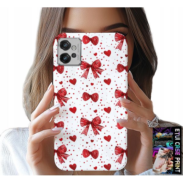 Custodia Per Motorola G32 - Nastri Rossi Nastro Modelli Alla Moda-image