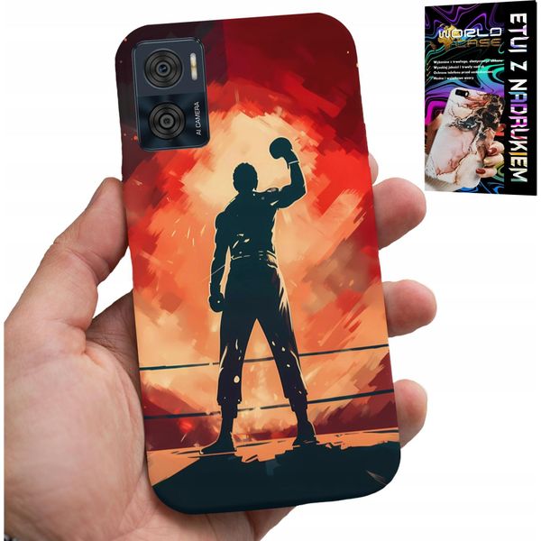 Custodia Per Motorola Moto E22 / E22I - Boxe, Sport Da Combattimento, Combattenti Mma, Motivi-image