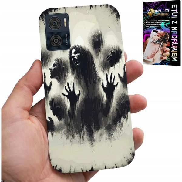 Custodia Per Motorola Moto E22 / E22I - The Walking Dead Zombi + Vetro-image