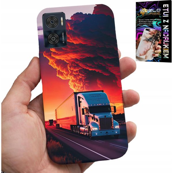 Custodia Per Motorola Moto E22 / E22I - Custodia Tir Truck + Vetro Temperato-image