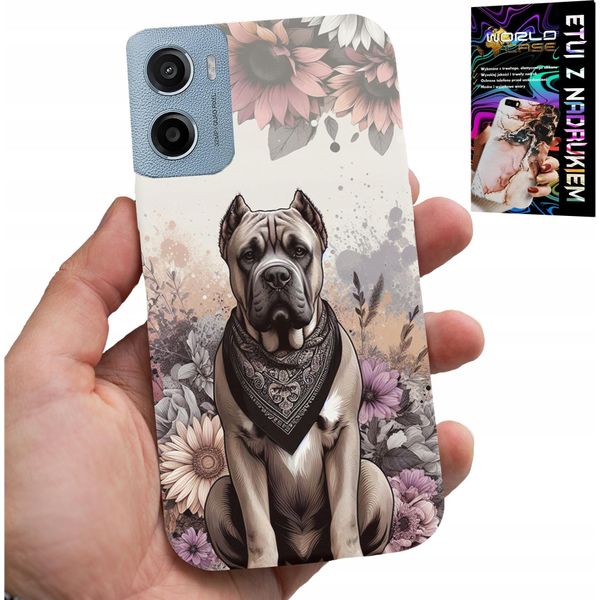 Custodia Per Motorola E15 / G05 - Razze Canine Motivi Canini Custodia + Pellicola Protettiva-image