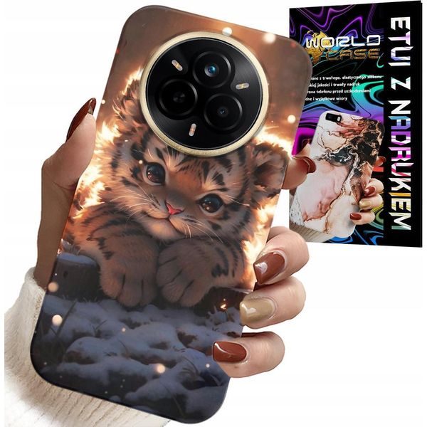 Custodia Per Realme 14 Pro 5G - Con Stampa Tigrottino Carino Custodia Case-image