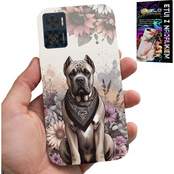 Custodia Per Motorola Moto E22 / E22I - Razze Canine Motivi Canini Custodia + Pellicola Protettiva-image