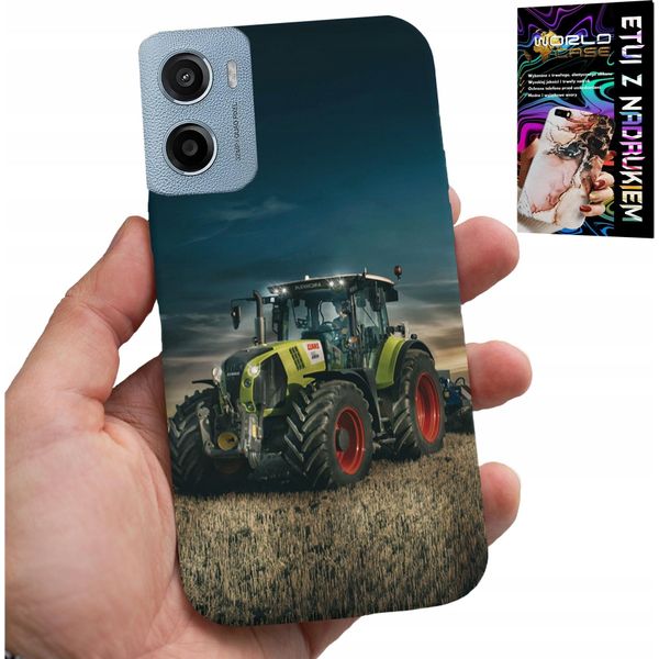 Custodia Per Motorola E15 / G05 - Trattore Agricolo, Motivi-image