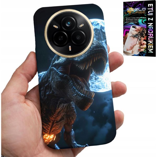 Custodia Per Realme 14 Pro 5G - Dino Dinosauro Tirannosauro Custodia Case-image
