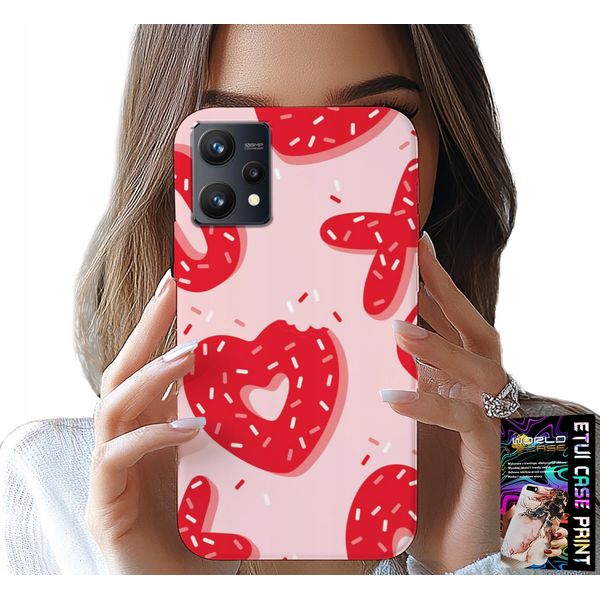 Custodia Per Realme 9 Pro - Disegni Femminili E Alla Moda Xoxo Cuore + Vetro-image