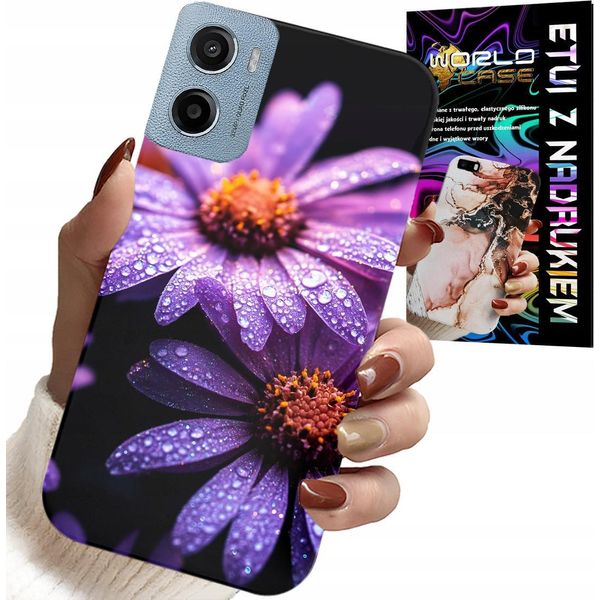 Custodia Per Motorola E15 / G05 - Rosa Margherita Fiori Custodia Case-image