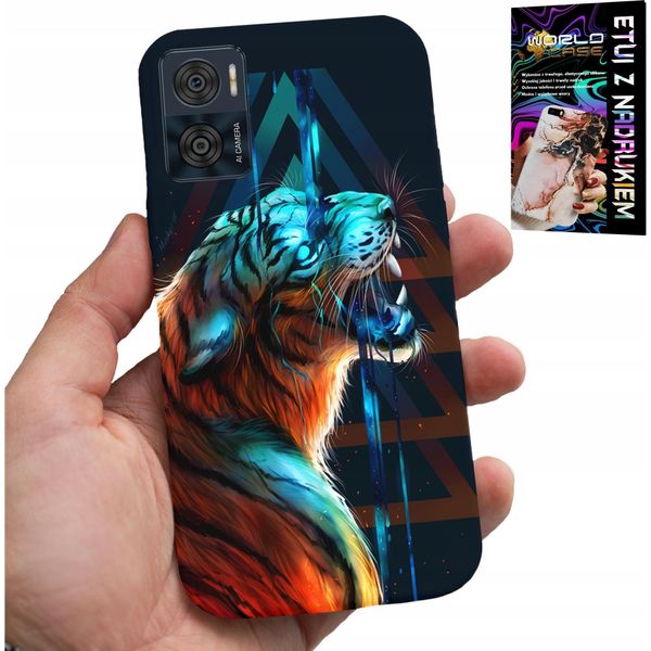Custodia Per Motorola Moto E22 / E22I - Tigre Disegni Maschili Per Custodia, Case-image