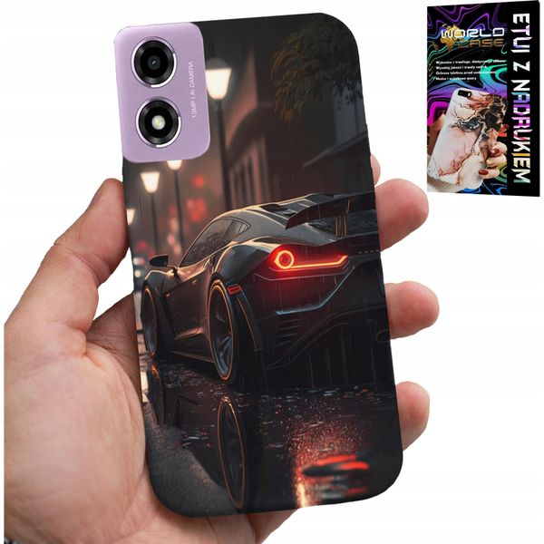 Custodia Per Motorola Moto E14 - Sport Auto Automobilismo Fan Vetro-image