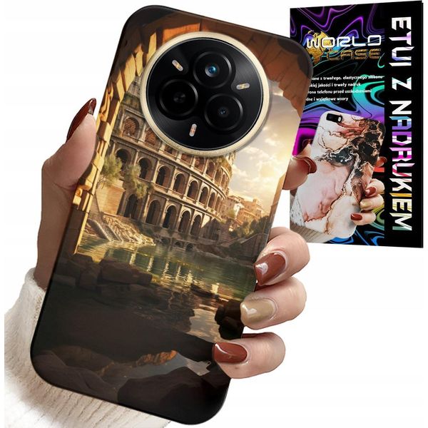 Custodia Per Realme 14 Pro+ 5G - Roma Colosseo Romani Antichità-image