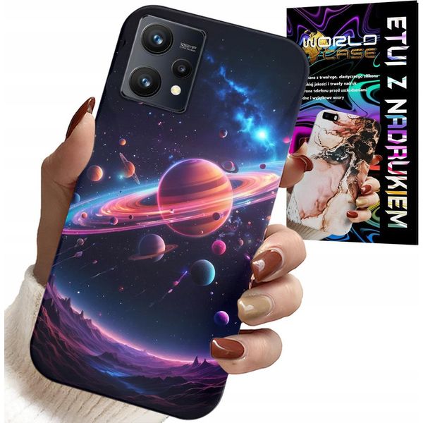 Custodia Per Realme 9 5G - Cosmo Pianeti Stelle Galassia Cover-image