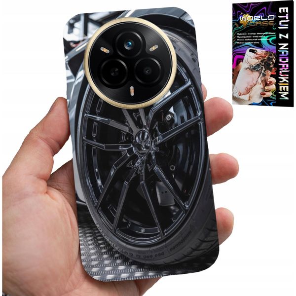 Custodia Per Realme 14 Pro+ 5G - Cerchioni Auto Sportive Auto Fan + Pellicola Protettiva-image