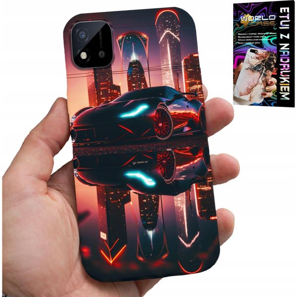 Custodia Per Realme C11 2021 - Fan Cars, Disegni Da Uomo + Foil-image
