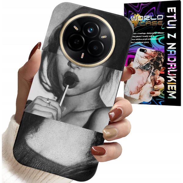 Custodia Per Realme 14 Pro+ 5G - Mona Lisa Con Lecca-Lecca Modelli Alla Moda Custodia-image