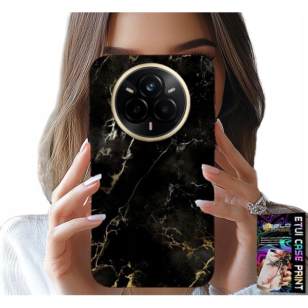 Custodia Per Realme 14 Pro 5G - Custodia Elegante Con Motivi In Pietra-image