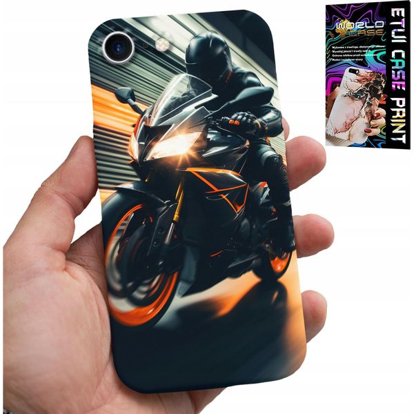 Custodia Per Iphone 16E - Motociclista Motor Fan Moto + Vetro-image