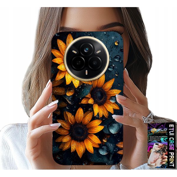 Custodia Per Realme 14 Pro 5G - Girasoli, Girasole, Motivi Floreali-image