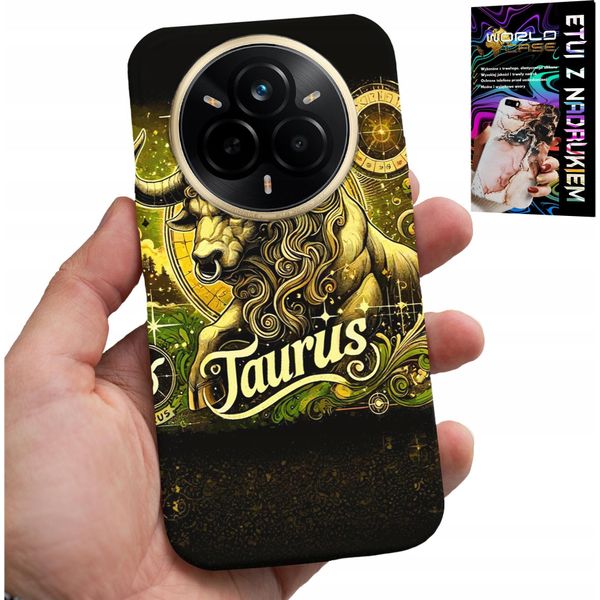 Custodia Per Realme 14 Pro 5G - Segno Zodiacale Toro Astronomia Custodia-image