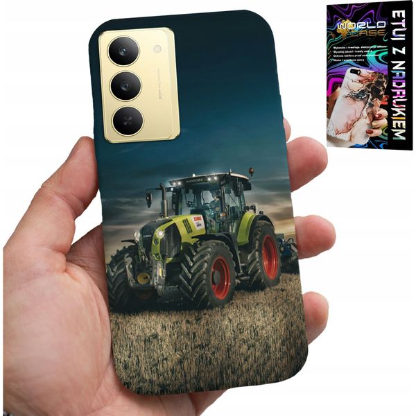 Custodia Per Realme 14X - Trattore Agricolo, Motivi-image