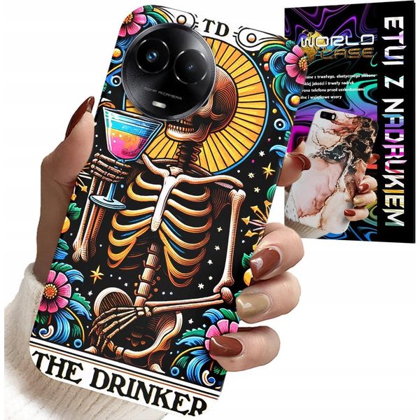 Custodia Per Realme C67 4G - The Drinker Alko Winko Drink Modelli Case-image