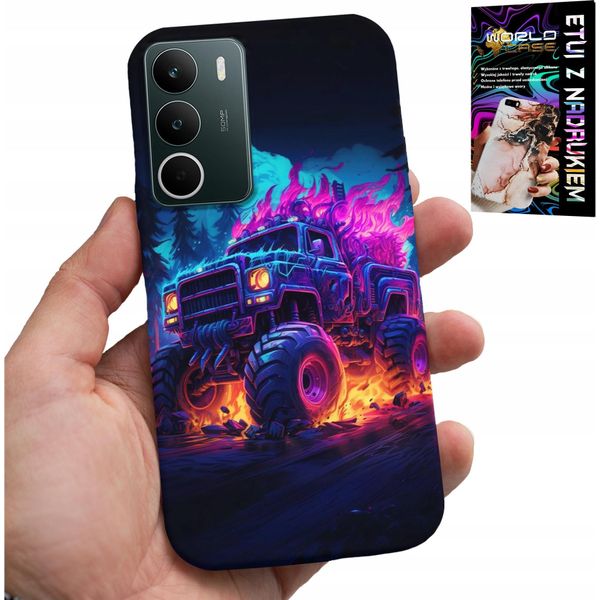 Custodia Per Realme C71 4G - Monstertruck Mega Truck Design Case-image